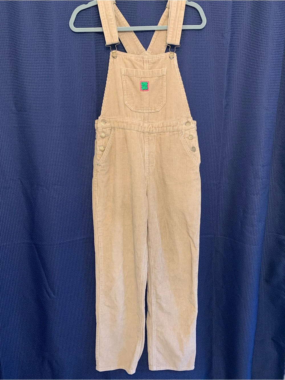 Empyre Suzie Corduroy Carpenter Overalls Straight/Wide Leg